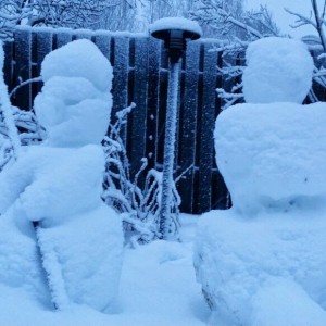 Two snowmen
