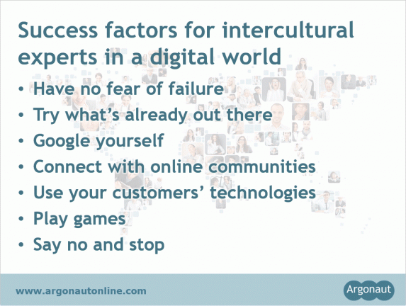 Success factors for intercultural experts
