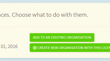 Assigning licences on the CultureConnector dashboard: group or organisation