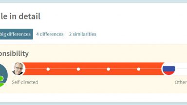 Big differences in Culture overview profile