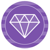 Diamond licence icon width 100 pixels