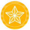 Gold licence icon width 100 pixels